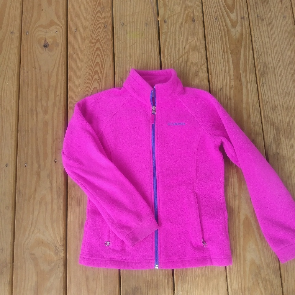 Girl's Columbia fleece jacket